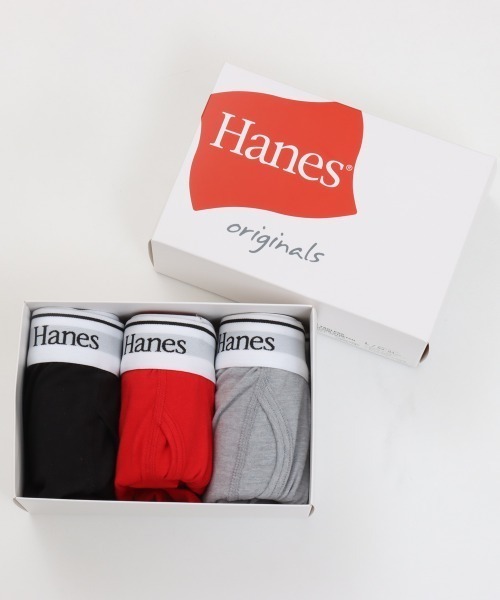 HANES(ヘインズ)の「【HANES/ヘインズ】3P BOXER BRIEF(ブリーフ・メンズ・マルチ/その他・L/M/LL)」の1枚目の写真