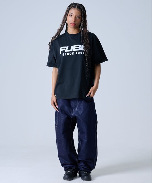 FUBU( フブ)の「FUBU フブ ブランド ロゴ 刺繍 アメカジ クルーネック 半袖 Tシャツ ティーシャツ(Tシャツ/カットソー・メンズ・ホワイト/ブラック/ライトブルー・L/XL/XXL/M)」の16枚目の写真