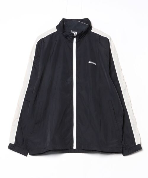 NEW ERA(ニューエラ)の「ニューエラ PA NYLON TJK SIDE STRIPE BLK(ジャージ・メンズ・ブラック・M/L/LL)」の1枚目の写真
