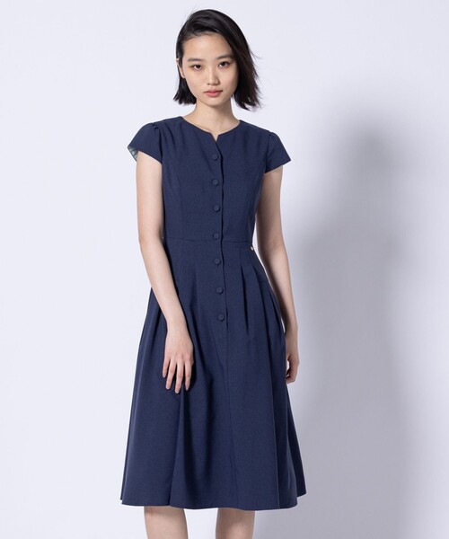 TOCCA（トッカ）の「SUNNY DAYS DRESS ドレス（ワンピース・レディース・ピンク系/ネイビー系・2/0/4/6）」の2枚目の写真