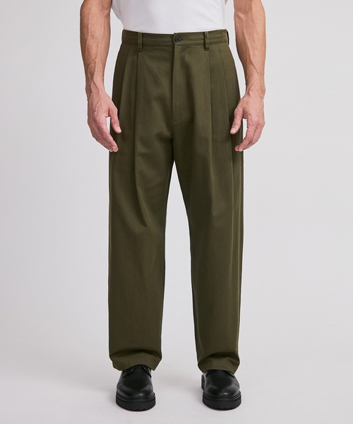 web限定アイテム セール】George Pant（その他パンツ）｜Saturdays Wide Twill パンツ