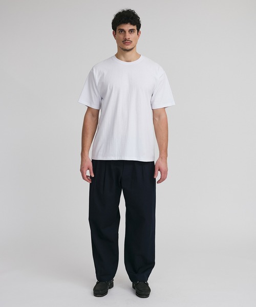 Saturdays NYC（サタデーズ ニューヨークシティ ）の「George Twill Wide Pant（その他パンツ・メンズ・ネイビー/オリーブ/オフホワイト・L/M/S）」の5枚目の写真