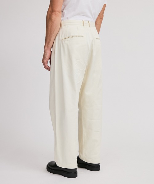 Saturdays NYC（サタデーズ ニューヨークシティ ）の「George Twill Wide Pant（その他パンツ・メンズ・ネイビー/オリーブ/オフホワイト・L/M/S）」の10枚目の写真