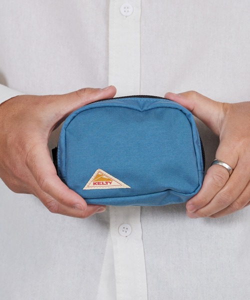 KELTY（ケルティ）の「KELTY/ケルティ MICRO POUCH 3 ナイロン マイクロポーチ ミニポーチ 小物入れ 2026年 夏 夏服（ポーチ・メンズ・ブラック/ネイビー/キャメル/グレー/ライトベージュ/スカイブルー/ターコイズブルー/ベージュ/パープル/オレンジ/ライトグリーン/オリーブ/マスタード・FREE）」の7枚目の写真