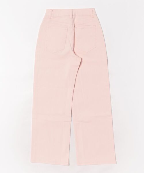coca(coca)(コカ)の「カラーデニムセミワイドパンツ(デニムパンツ・レディース・ライトピンク/ライトベージュ・S/M/L)」の16枚目の写真