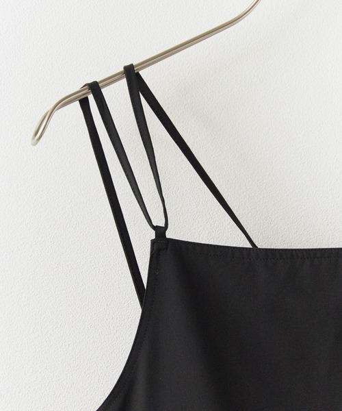 THOUSAND MILE（サウザンドマイル）の「THOUSAND MILE/サウザンドマイル CAMISOLE SALOPETTE サロペット（サロペット/オーバーオール・レディース・ベージュ/ブラック・FREE）」の8枚目の写真
