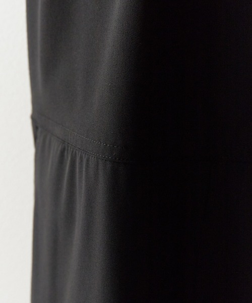 THOUSAND MILE（サウザンドマイル）の「THOUSAND MILE/サウザンドマイル CAMISOLE SALOPETTE サロペット（サロペット/オーバーオール・レディース・ベージュ/ブラック・FREE）」の13枚目の写真