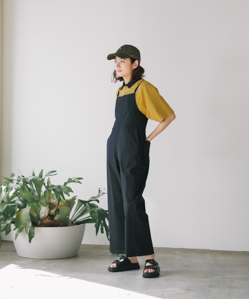 THOUSAND MILE サロペット 黒 THOUSAND MILE サロペット 黒 THOUSAND MILE 50%OFF 2025SS