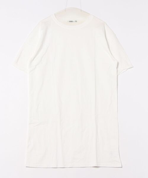 Asterellivi（アステレリビ）の「ゆったりTシャツワンピース（ワンピース・レディース・ブラウン/ホワイト/ブラック/キャメル・FREE）」の8枚目の写真