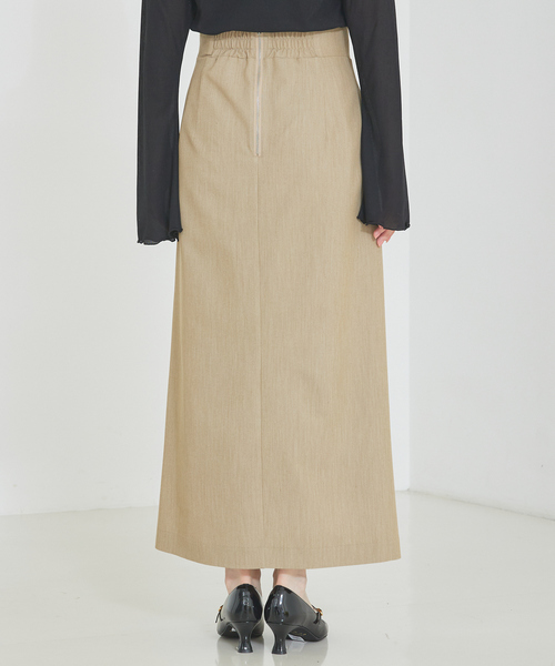 SELFIST(セルフィスト)の「【nonno掲載】ショートパンツ付きスリットロングスカート 夏服 オールシーズン タイトスカート ハイウエスト(スカート・レディース・ブラウン/ブラック/ベージュ・38/36)」の21枚目の写真