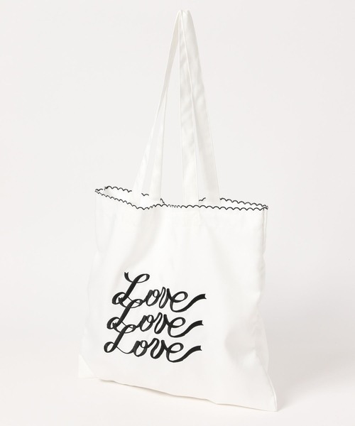 Heather（ヘザー）の「【Philly chocolate×Heather】トートBAG　320332（トートバッグ・レディース・ブラック/レッド・ONE SIZE）」の4枚目の写真