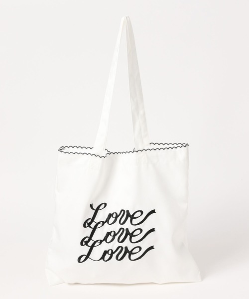 Heather（ヘザー）の「【Philly chocolate×Heather】トートBAG　320332（トートバッグ・レディース・ブラック/レッド・ONE SIZE）」の5枚目の写真