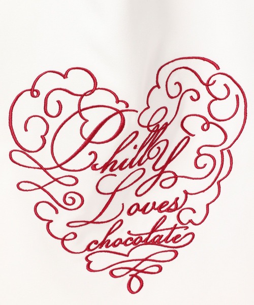 Heather（ヘザー）の「【Philly chocolate×Heather】トートBAG　320332（トートバッグ・レディース・ブラック/レッド・ONE SIZE）」の11枚目の写真