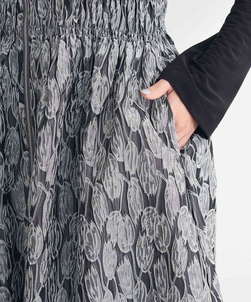 Sugar spoon（シュガースプーン）の「・SUGAR SPOON ジャカードジャンスカ（ジャンパースカート・レディース・アイボリー/グレー/サックスブルー/ブラック・FREE）」の17枚目の写真