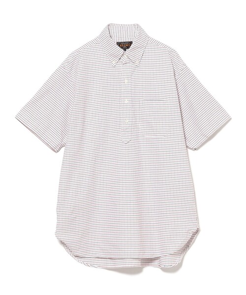 BEAMS PLUS(ビームスプラス)の「タッターソール プルオーバー ボタンダウン シャツ クラシック フィット(シャツ/ブラウス・メンズ・レッド/ブルー・M/L/XL/S)」の8枚目の写真
