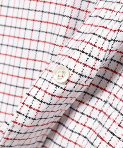 BEAMS PLUS(ビームスプラス)の「タッターソール プルオーバー ボタンダウン シャツ クラシック フィット(シャツ/ブラウス・メンズ・レッド/ブルー・M/L/XL/S)」の10枚目の写真