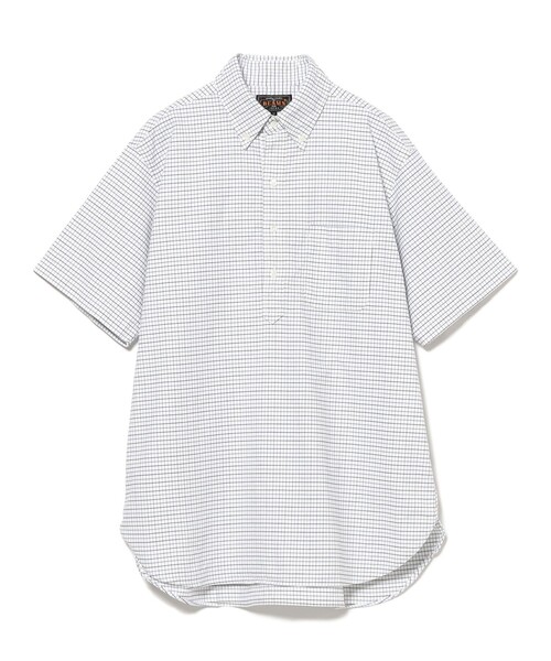 BEAMS PLUS(ビームスプラス)の「タッターソール プルオーバー ボタンダウン シャツ クラシック フィット(シャツ/ブラウス・メンズ・レッド/ブルー・M/L/XL/S)」の12枚目の写真