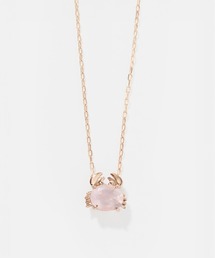 Jewel closet by L&Co.（ジュエルクローゼットバイエルアンドコー）の「K10 カラーストーン カニ ネックレス（ネックレス）」