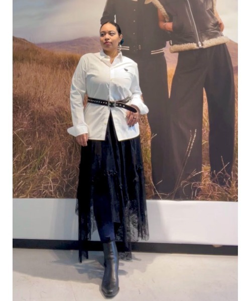 ALLSAINTS（オールセインツ）の「CASSIAN STUDDED LEATHER BELT | CASSIAN スタッズド レザー ベルト（ベルト・メンズ・ブラック・28/30/32）」の8枚目の写真