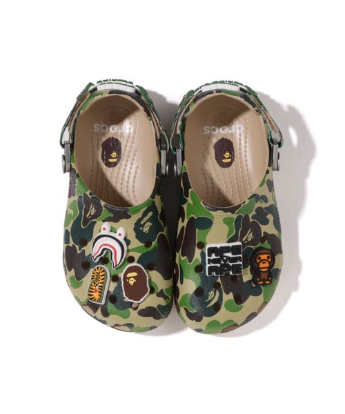A BATHING APE（アベイシングエイプ）の「BAPE X CROCS - CLOG（サンダル・キッズ・ブルー/ピンク/グリーン・18.5/19/18/20/21/19.5）」の14枚目の写真