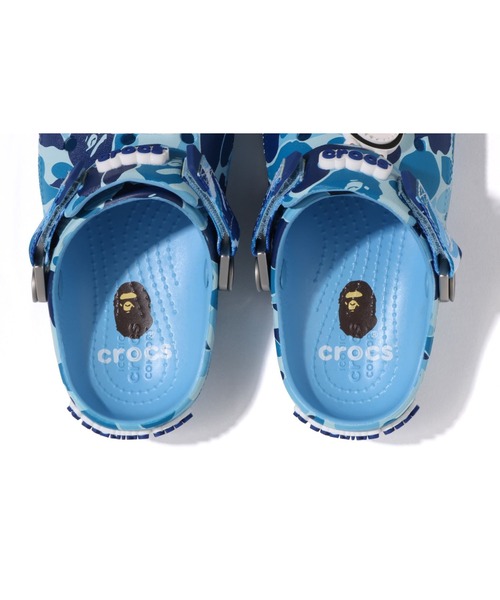 A BATHING APE（アベイシングエイプ）の「BAPE X CROCS - CLOG（サンダル・キッズ・ブルー/ピンク/グリーン・18.5/19/18/20/21/19.5）」の6枚目の写真