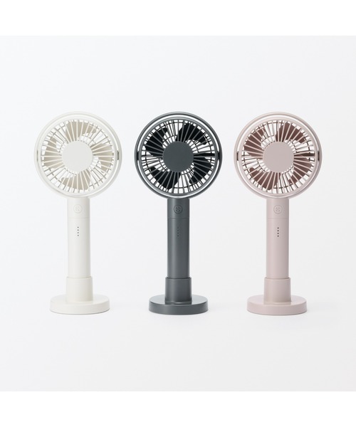 無印良品(ムジルシリョウヒン)の「角度が変えられる充電式ハンディファン(生活家電・メンズ・ピンク/ホワイト/グレー・FREE)」の13枚目の写真