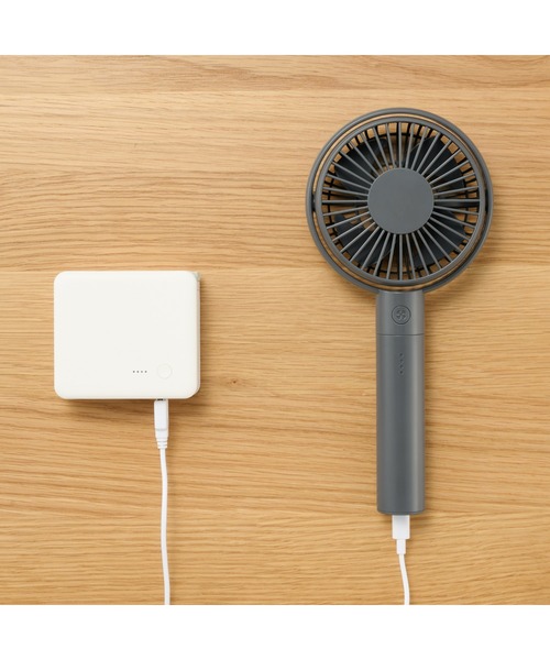 無印良品(ムジルシリョウヒン)の「角度が変えられる充電式ハンディファン(生活家電・メンズ・ピンク/ホワイト/グレー・FREE)」の22枚目の写真