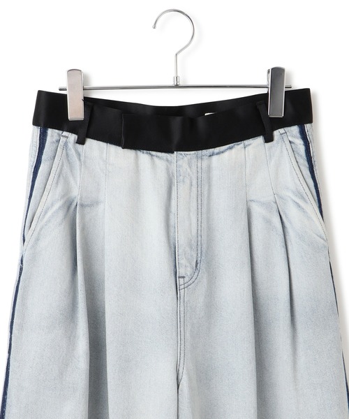 EMOELLE】・【サステナブル】ドレスデニムパンツ（デニムパンツ