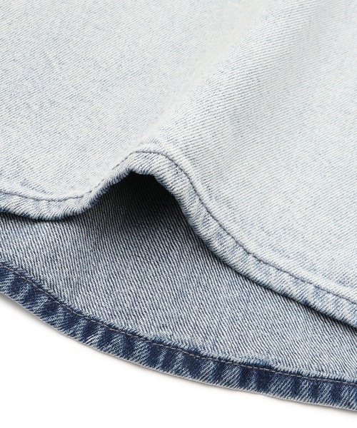 OHIME様【✨極美品✨】アダムエロペ　EMOELLE ドレスデニムパンツ 38 EMOELLE】・【サステナブル】ドレスデニムパンツ（デニムパンツ