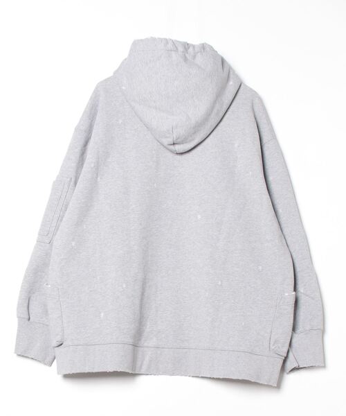 ROYAL FLASH(ロイヤルフラッシュ)の「A.F ARTEFACT/エーエフ・アーティファクト/ダメージPK(パーカー・メンズ・ブラック/グレー・2/3)」の3枚目の写真