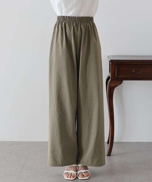 BLUEEAST（ブルーイースト）の「ナイロンパンツ（カーゴパンツ・レディース・ベージュ/グリーン/ブラック/カーキ・MEDIUM）」の15枚目の写真