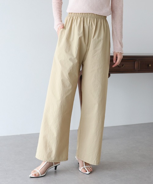 BLUEEAST（ブルーイースト）の「ナイロンパンツ（カーゴパンツ・レディース・ベージュ/グリーン/ブラック/カーキ・MEDIUM）」の5枚目の写真