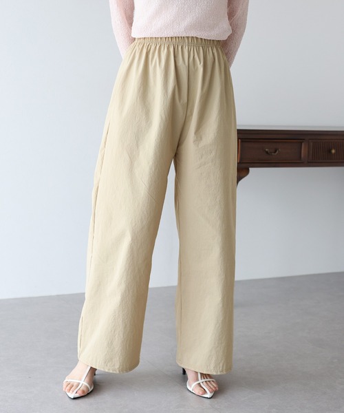 BLUEEAST（ブルーイースト）の「ナイロンパンツ（カーゴパンツ・レディース・ベージュ/グリーン/ブラック/カーキ・MEDIUM）」の6枚目の写真