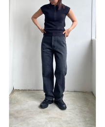 【 Fire Service / ファイヤーサービス 】　HIGHRISE STRAIGHT DENIM / ハイライズ ストレートデニム