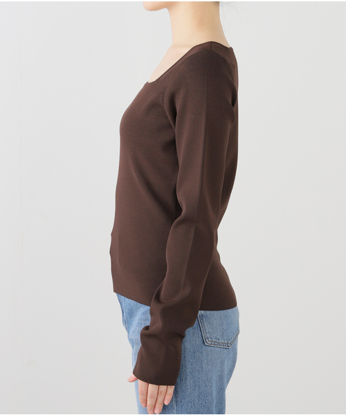 新品タグ付◆Plage R’IAM SheerCuff プルオーバー◆プラージュ WEB限定追加》R'IAM Sheer Cuff プルオーバー（Tシャツ