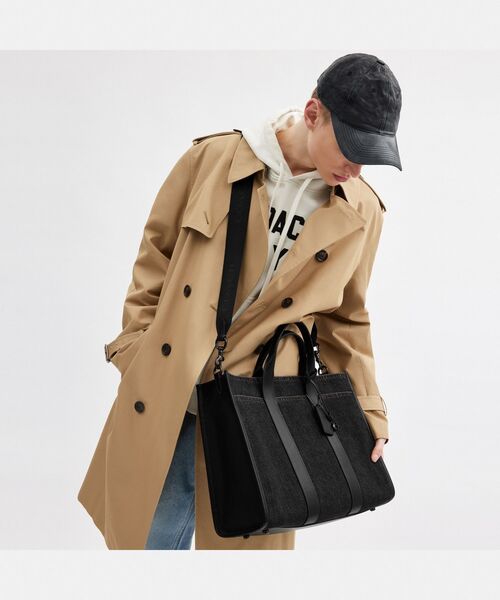 ウェスリー トート・デニム（トートバッグ）｜COACH（コーチ）の