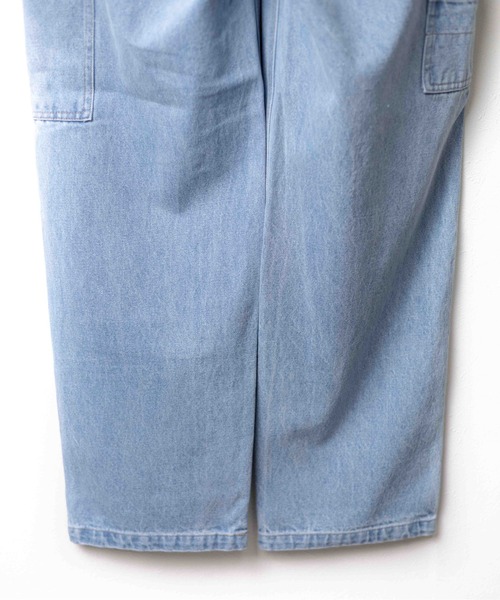 UNIVERSAL OVERALL（ユニバーサルオーバーオール）の「/UNIVERSAL OVERALL/DENIM PAINTER PANTS（デニムパンツ・メンズ・ブラック/ブルー・MEDIUM/LARGE/X-LARGE）」の5枚目の写真