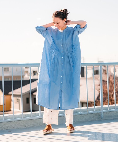 ☆【I AM MARI】☆ピンタックプリーツワンピース ベルトSE.T☆ ☆【I AM MARI】☆ピンタックプリーツワンピース ベルトSE.T