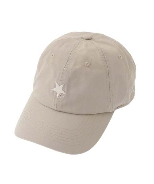 CONVERSE TOKYO（コンバーストウキョウ）の「DIAGONAL STAR★ TWILL CAP（キャップ・レディース・ベージュ/ブラック/カーキ・FREE）」の3枚目の写真