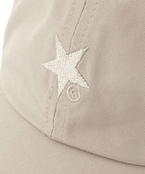 CONVERSE TOKYO（コンバーストウキョウ）の「DIAGONAL STAR★ TWILL CAP（キャップ・レディース・ベージュ/ブラック/カーキ・FREE）」の8枚目の写真