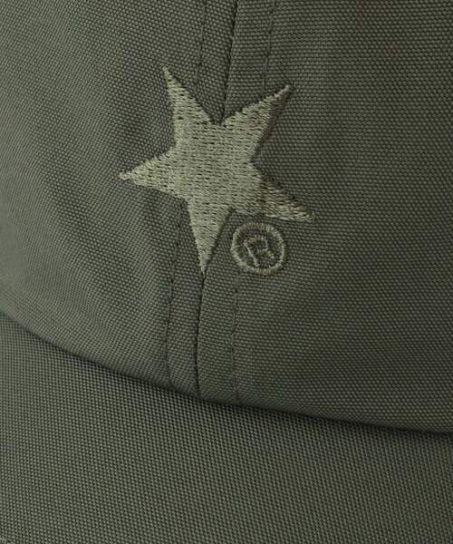 CONVERSE TOKYO（コンバーストウキョウ）の「DIAGONAL STAR★ TWILL CAP（キャップ・レディース・ベージュ/ブラック/カーキ・FREE）」の15枚目の写真