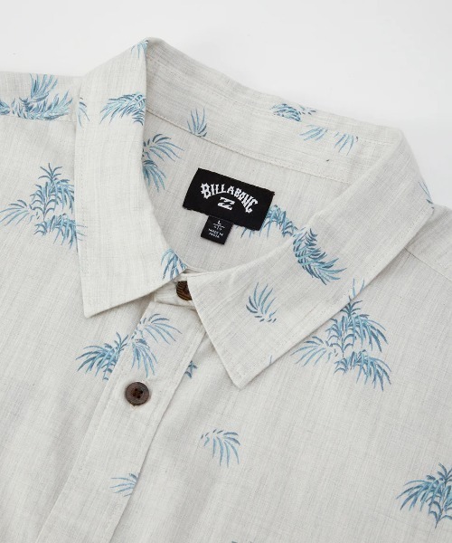 BILLABONG(ビラボン)の「BILLABONG メンズ SUNDAYS MINI SS 半袖シャツ 【2025年春夏モデル】/ビラボン総柄プリント半袖シャツ(シャツ/ブラウス・メンズ・モスグリーン/ブラック/クリーム・X-LARGE/MEDIUM/LARGE)」の6枚目の写真