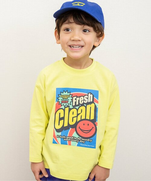 BREEZE(ブリーズ)の「【ジュニア対応】バラエティーロンT(Tシャツ/カットソー・キッズ・ブラック/サックスブルー/オフホワイト/グレー/その他12/ネイビー/その他11/オレンジ/ライム/ピンク・90/130/100/110/150/80/120/140)」の4枚目の写真