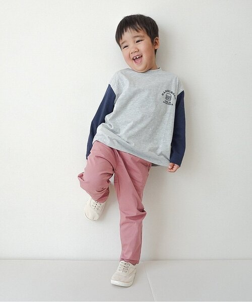 BREEZE(ブリーズ)の「バラエティーロンT(Tシャツ/カットソー・キッズ・ブラック/サックスブルー/オフホワイト/グレー/その他12/ネイビー/その他11/オレンジ/ライム/ピンク・90/130/100/110/150/80/120/140)」の11枚目の写真