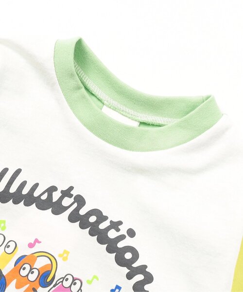 BREEZE(ブリーズ)の「【ジュニア対応】バラエティーロンT(Tシャツ/カットソー・キッズ・ブラック/サックスブルー/オフホワイト/グレー/その他12/ネイビー/その他11/オレンジ/ライム/ピンク・90/130/100/110/150/80/120/140)」の21枚目の写真