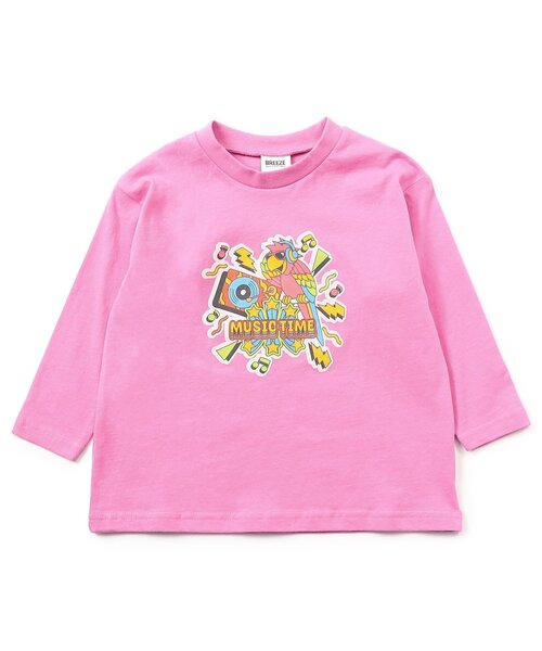 BREEZE(ブリーズ)の「【ジュニア対応】バラエティーロンT(Tシャツ/カットソー・キッズ・ブラック/サックスブルー/オフホワイト/グレー/その他12/ネイビー/その他11/オレンジ/ライム/ピンク・90/130/100/110/150/80/120/140)」の16枚目の写真