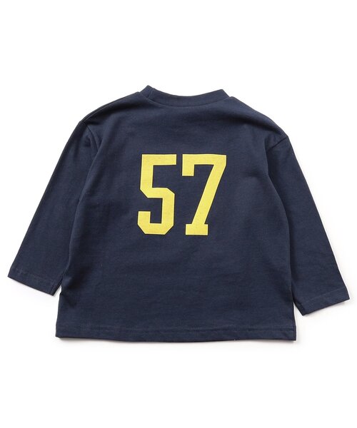 BREEZE(ブリーズ)の「【ジュニア対応】バラエティーロンT(Tシャツ/カットソー・キッズ・ブラック/サックスブルー/オフホワイト/グレー/その他12/ネイビー/その他11/オレンジ/ライム/ピンク・90/130/100/110/150/80/120/140)」の12枚目の写真