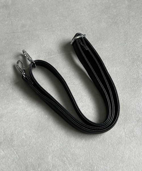 B.R.U（ブル）の「フェイクレザーアウトポケットアクセントショルダーバッグ（ショルダーバッグ・メンズ・ブラック系その他/ブラック・FREE）」の21枚目の写真