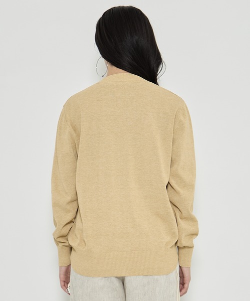 品質一番の riv CARDIGAN/フラワー FLOWER nobuhiko/リブノブヒコ】RAMM トップス