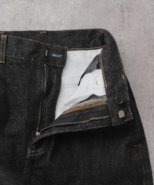 LIVINGTONE（リヴィントーン）の「LIVINGTONE DOLK Straight loose LT-DOLK5-08：デニムパンツ（デニムパンツ・レディース・ブラック・36/34）」の11枚目の写真